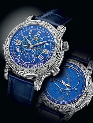 Часы Patek Philippe sky Moon tourbillon