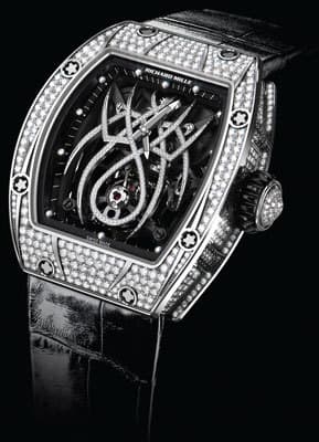 Турбийон RM 19-01 с мотивом паука создан Richard Mille вместе с актрисой Натали Портман