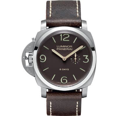 Часы Officine Panerai Luminor 1950 Left-Handed 8 Days Titanio