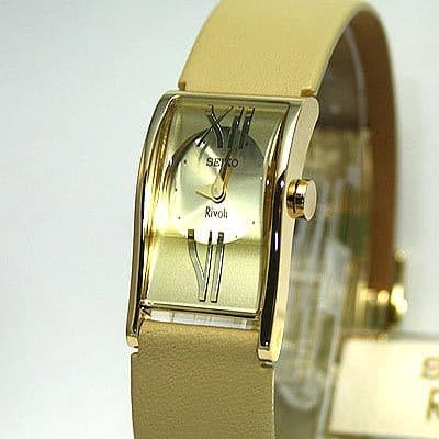 Seiko Womens Rivoli Camel Leather Watch SUJA48