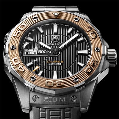 TAG Heuer Aquaracer 500M Calibre 5 Gold 