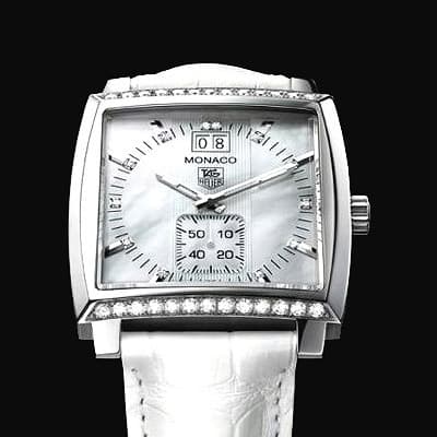 TAG Heuer Monaco Grande-Date Lady Diamonds 