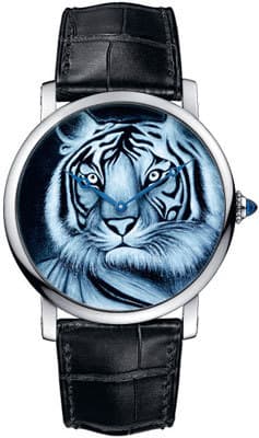 Часы Cartier Rotonde de Cartier Tiger Motif 