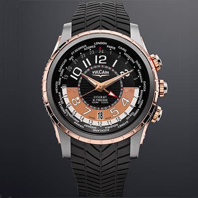 Vulcain Cricket GMT X-Treme Gold