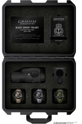 Chronofighter Oversize Black Arrow