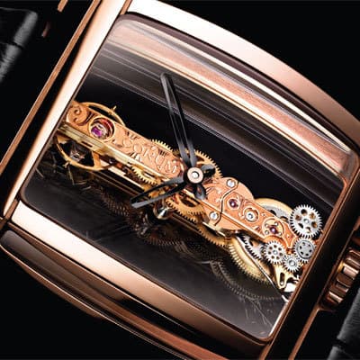 Часы Corum Golden Bridge