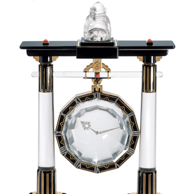 Large Portique Mystery Clock
