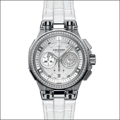 Часы Concord C2 Chronograph Black & White