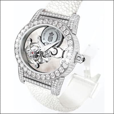 Часы De Grisogono Tondo Tourbillon Gioiello