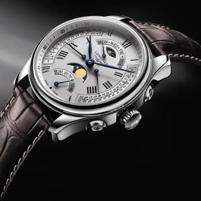 Longines Master Collection Retrograde Moon Phases