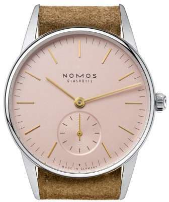 Nomos Glashütte Orion 33 rosé 