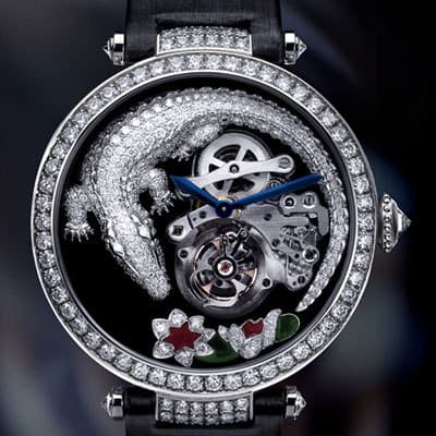 Cartier Tourbillon & Crocodile