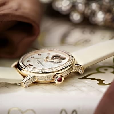 Lady Automatic Double Heart Beat