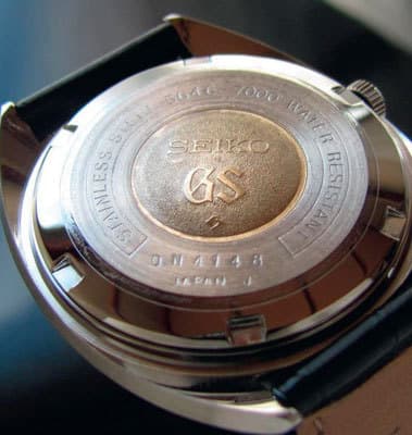 Задняя крышка Grand Seiko 56GS