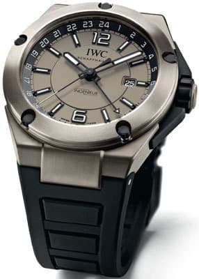 Ingenieur Dual Time Titanium навеян классическим дизайном Джеральда Дженты 