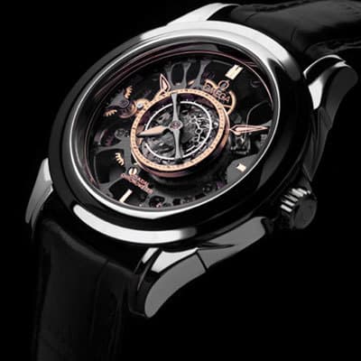 Omega Skeleton Central Tourbillon Co-Axial Platinum