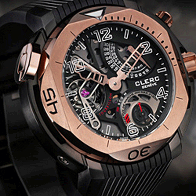 Clerc Hydroscaph Gold Tourbillon