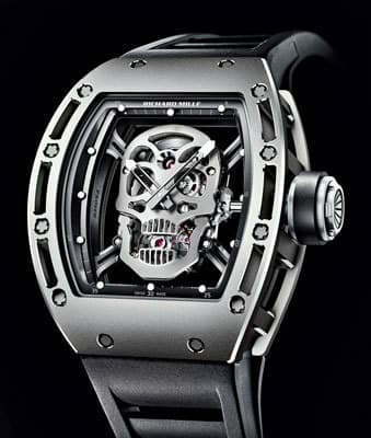 Tourbillon RM 052 Skull от Richard Mille