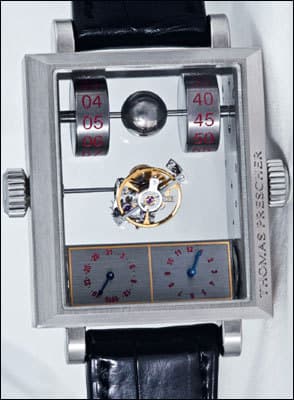 Часы Thomas Prescher Mysterious Double Axis Tourbillon