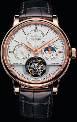 Премьера SIHH-2014: вечный календарь с турбийоном Master Grande Tradition Tourbillon Cylindrique