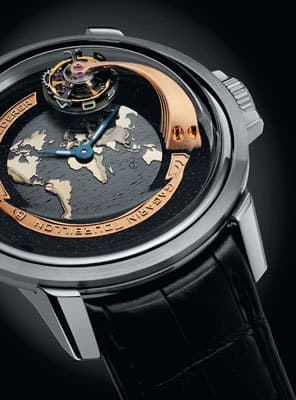 Вторая версия Gagarin Tourbillon от Bernhard Lederer Universe теперь в золотом корпусе