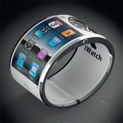 Один из вариантов дизайна iWatch от Apple