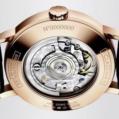 Classima Red Gold Dual Time-Zone and Power Reserve