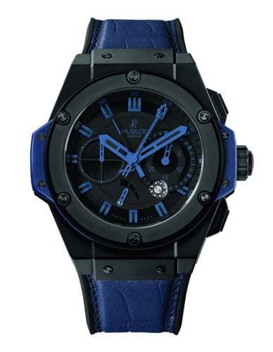 King Power Foudroyante All Black Blue Collection Vendome