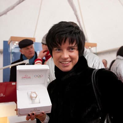 Вручение часов Omega российским олимпийцам