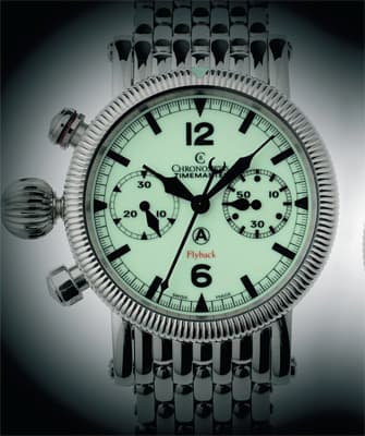 Chronoswiss TimeMaster FlyBack CH 7633 с циферблатом, полностью покрытым Super-LumiNova-C3