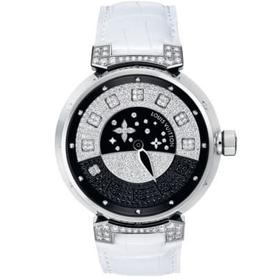 Часы Louis Vuitton Tambour Spin Time Joaillerie