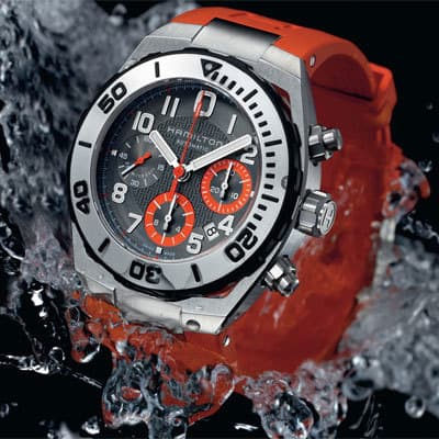 Часы Hamilton Khaki Navy Sub Auto Chrono 