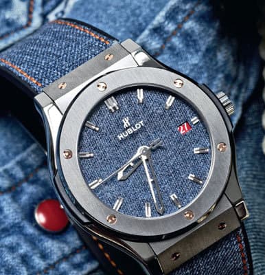 Часы Hublot Classic Fusion Jeans