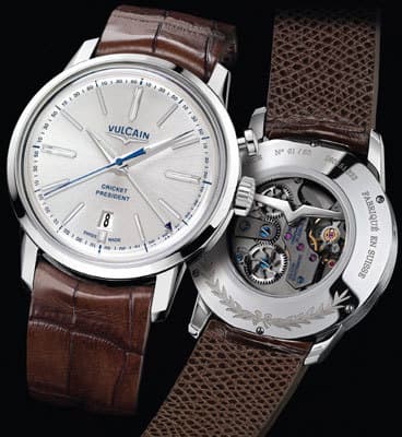 Часы Vulcain 50s Presidents Watch Edition France