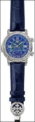 На гравировку корпуса Patek Philippe Sky Moon 6002 уходит более 100 часов ручной работы