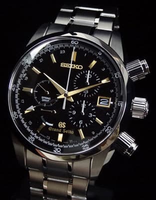 Хронограф Grand Seiko с калибром 9R86 с технологией Spring Drive представлен в 2007 г.