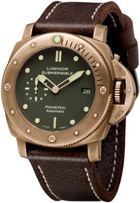 Часы Panerai Luminor Submersible 1950 3 Days Automatic Bronzo