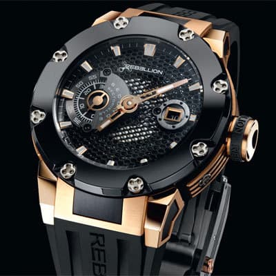 Predator 3 Hands с автоматическим калибром RE-9 в корпусе из розового золота и керамики
