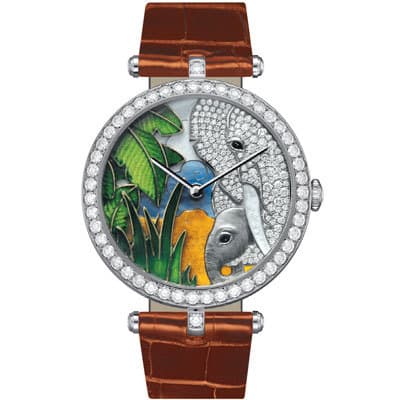 Часы Van Cleef & Arpels Lady Arpels African Landscape