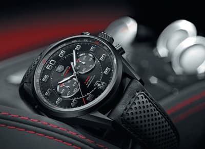 Легендарный TAG Heuer Carrera Calibre 36 Automatic Flyback Chronograph с новым механизмом был выпущен к 50-летию коллекции Carrera