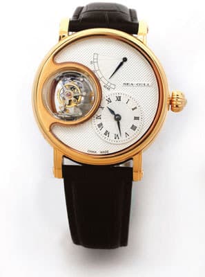 Двухосный турбийон WingTourbillon, представленный Sea-Gull в сентябре на выставке Hong Kong Watch & Clock Fair
