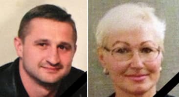 Надежда Бодиловская и ее гражданский муж 