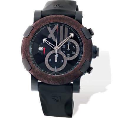 Часы Romain Jerome Rusted Steel T-oxy III Chronograph Black Extreme