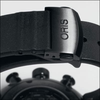 Часы Oris TT3 Chronograph Black 