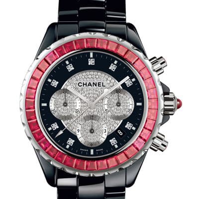 Chanel J12 Chronograph Fine Jewelry 