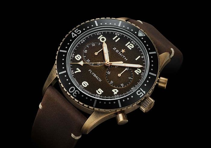 Часы Zenith  Pilot Cronometro Tipo CP-2 Flyback