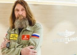 Федор Конюхов отправляется в кругосветный полет на воздушном шаре с Breitling