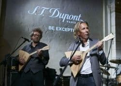 Президент S.T.Dupont спел «В Питере пить»