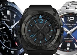 Спортивные часы: Grand Seiko, Aviator, Certina