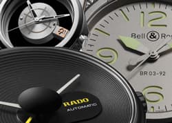 Дизайнерские часы: Bell & Ross, ArtyA, Rado